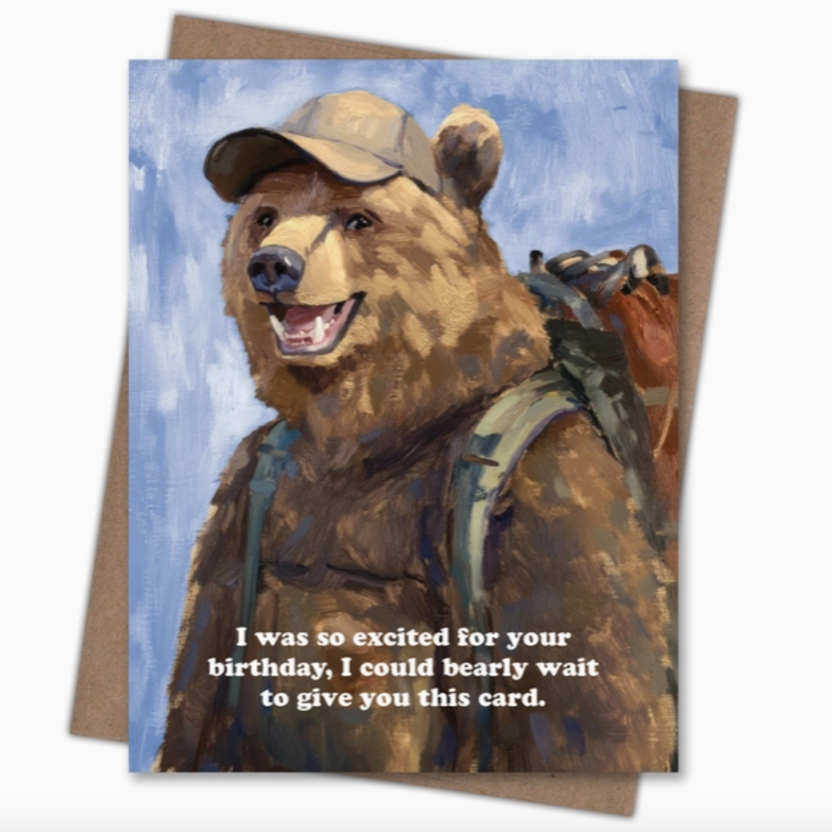 Greeting Cards - Birthday Bearly Wait Birthday