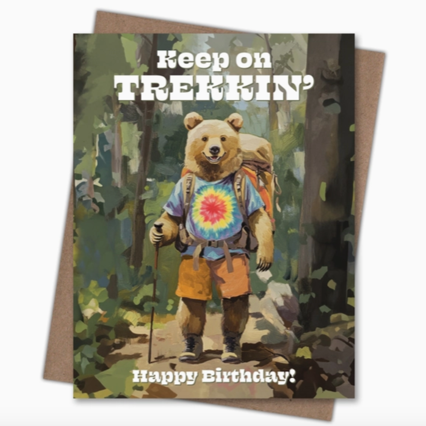 Greeting Cards - Birthday Keep On Trekking Birthday