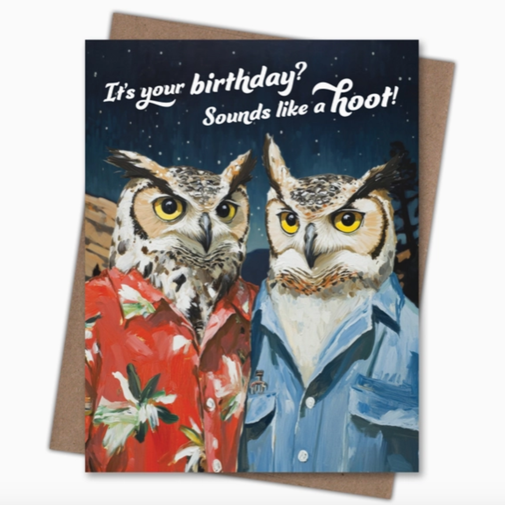 Greeting Cards - Birthday Hoot Owl Birthday