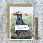 Greeting Cards - Thank You Bear Thank You