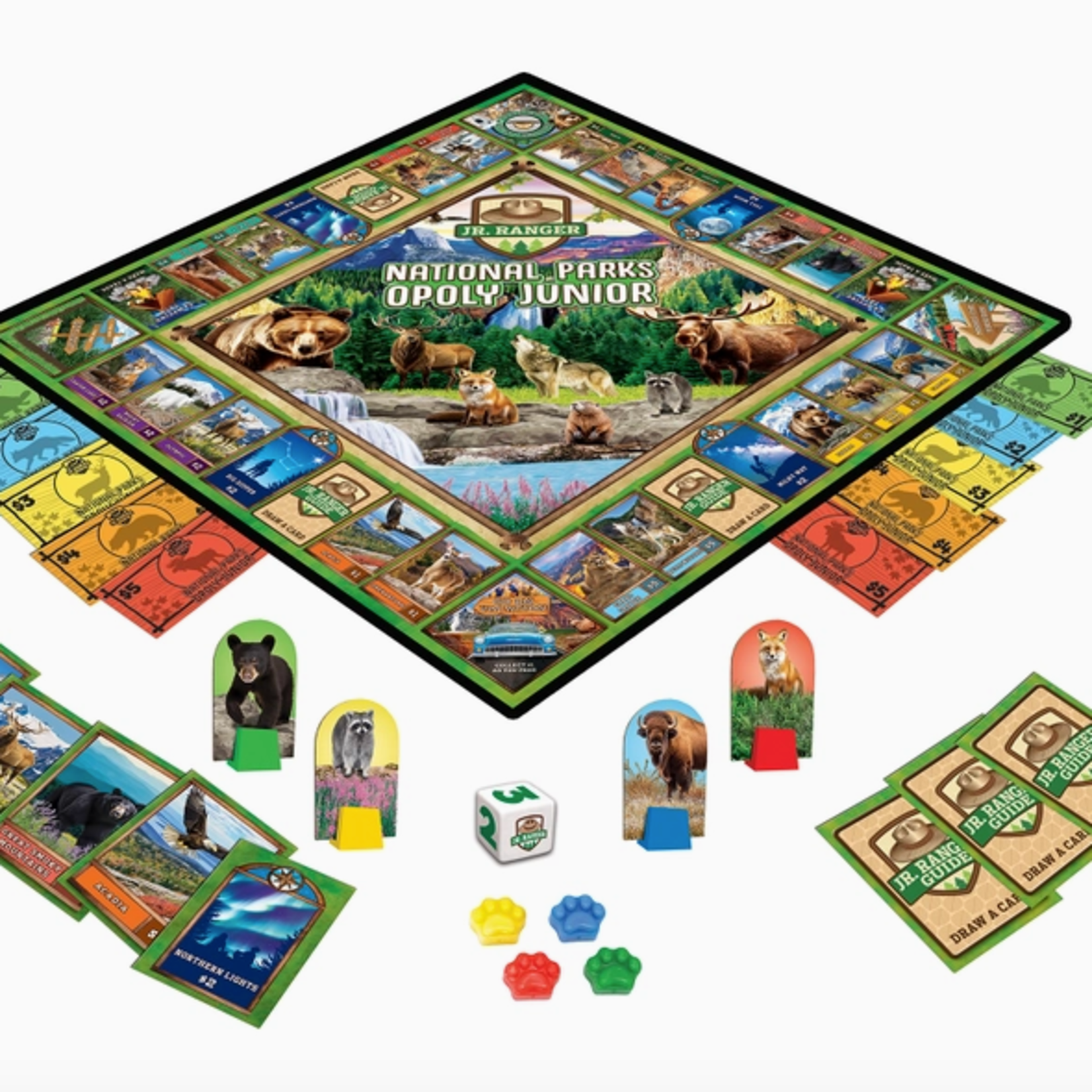 Games Jr. Ranger National Parks Opoly Game
