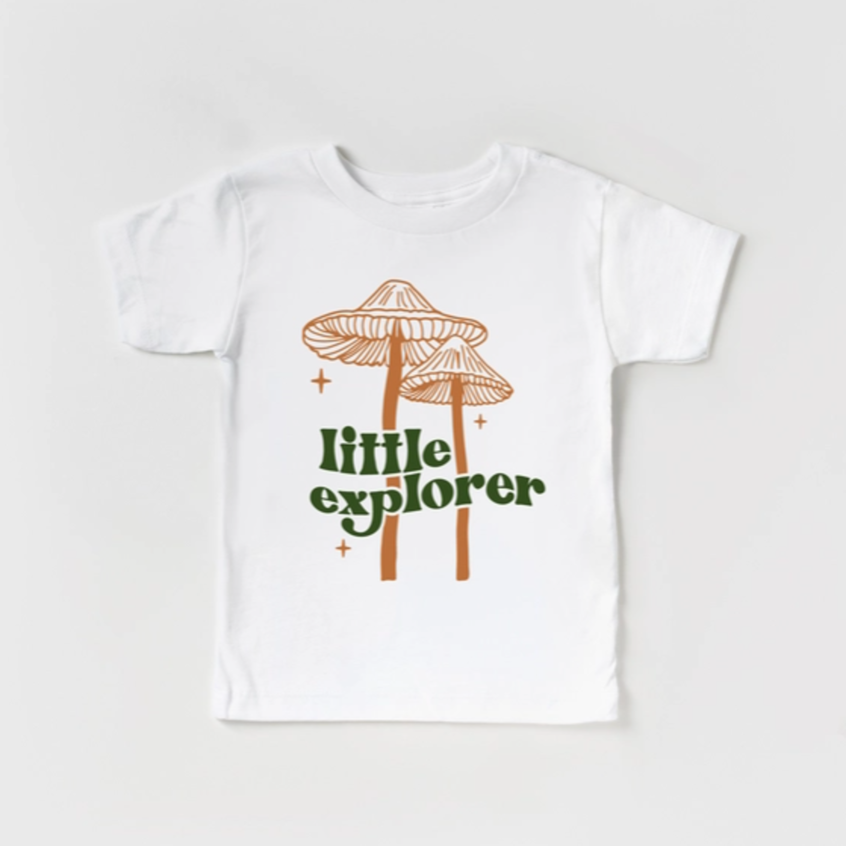 T-Shirts Kids Little Explorer Mushroom Kids Tee FINAL SALE