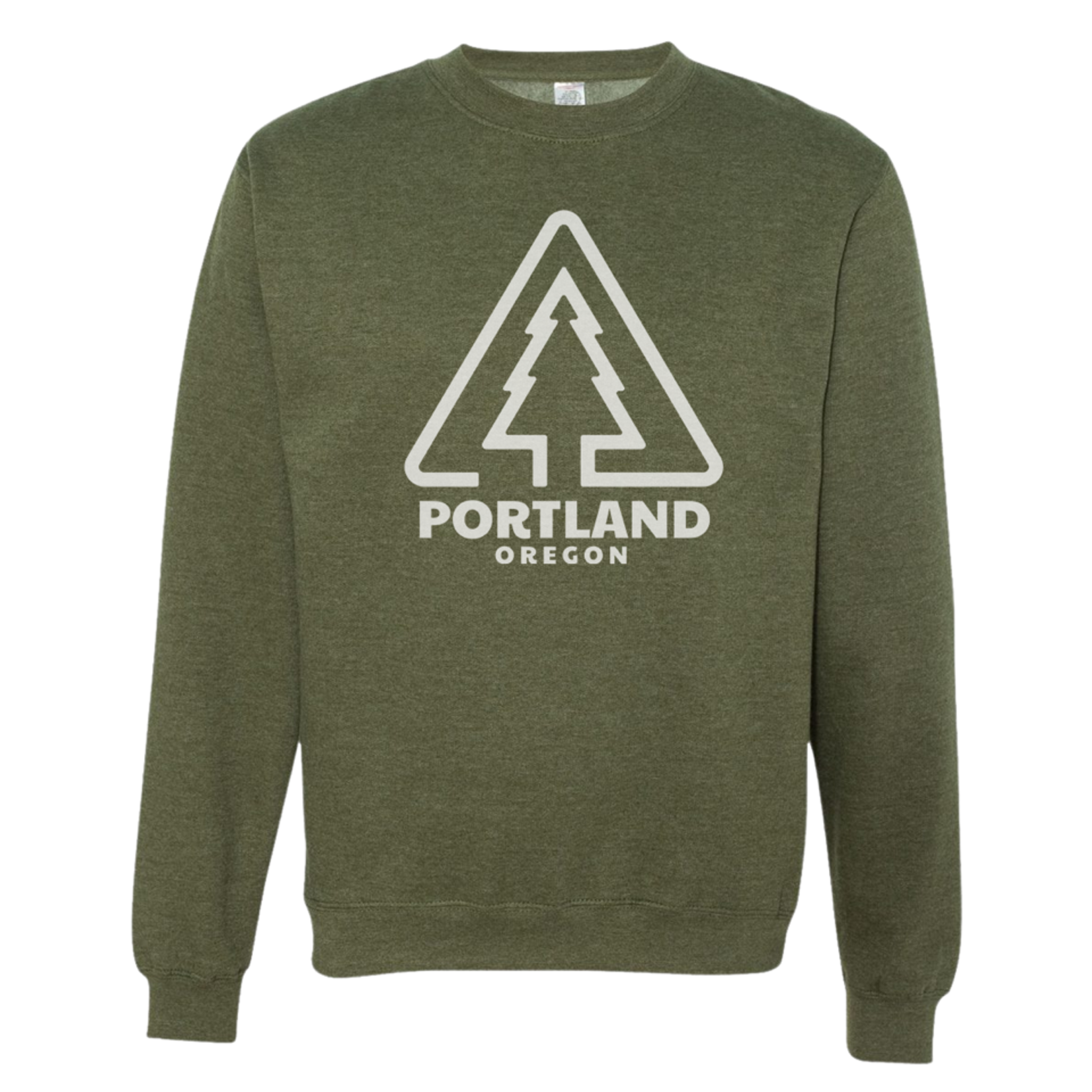 Sweatshirts - Crewneck Portland Triangle Tree Crewneck