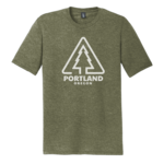 T-Shirts Portland Triangle Tree Unisex Tee