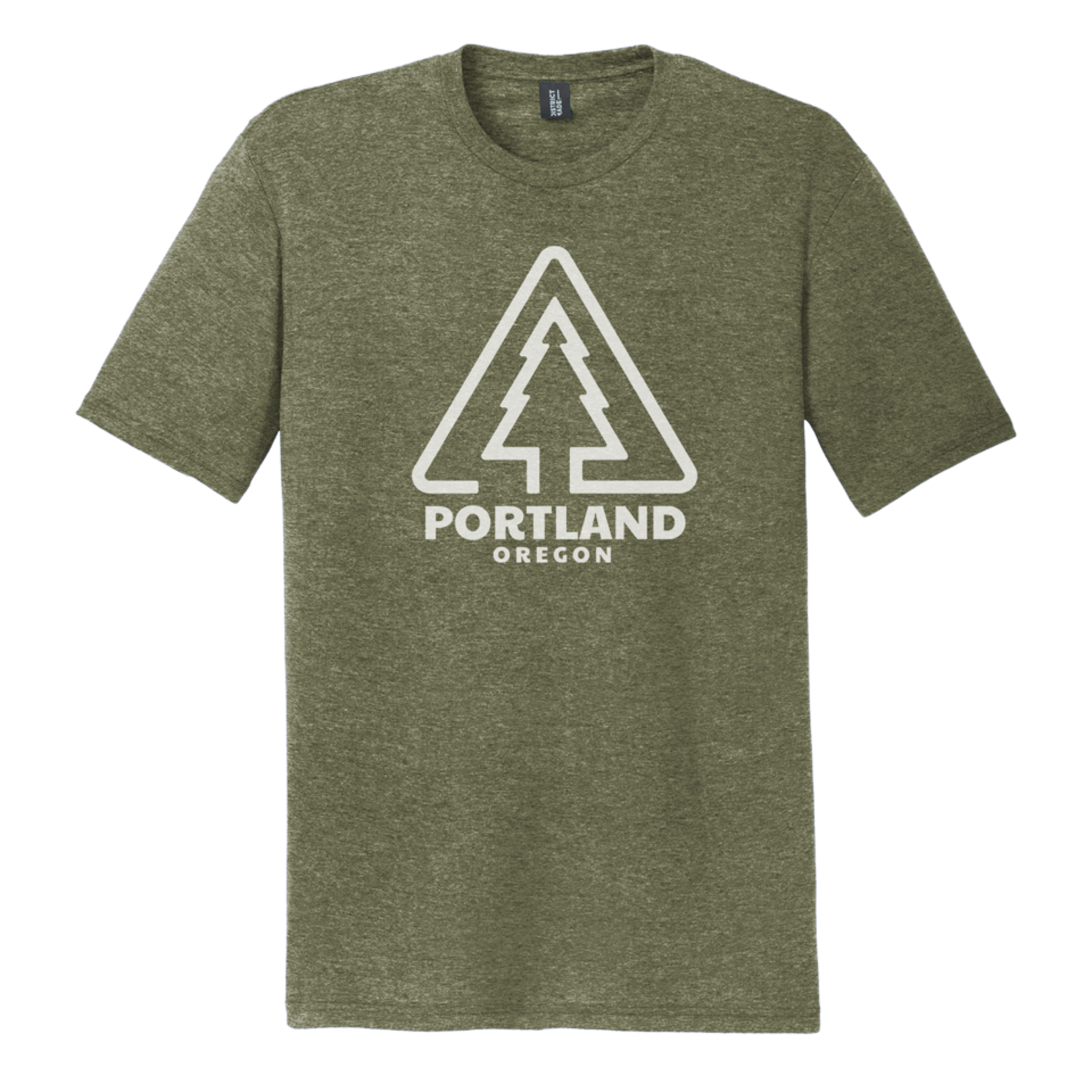T-Shirts Portland Triangle Tree Unisex Tee