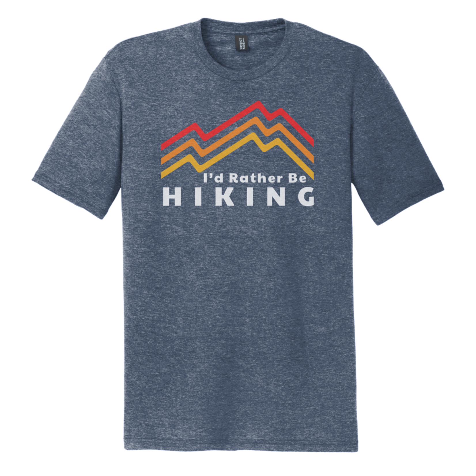 T-Shirts I'd Rather Be Hiking Unisex Tee