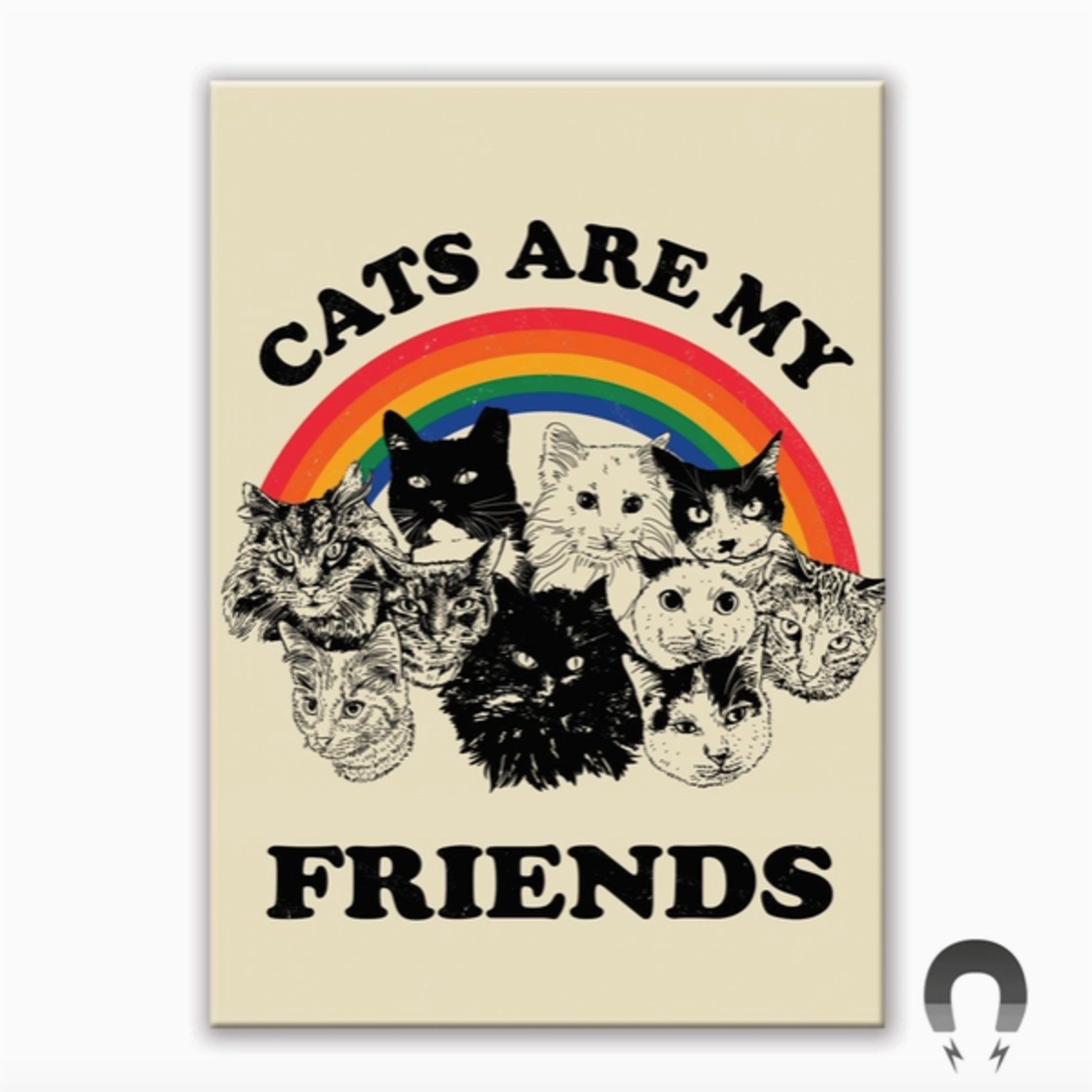 Magnets Cats Are My Friends Magnet