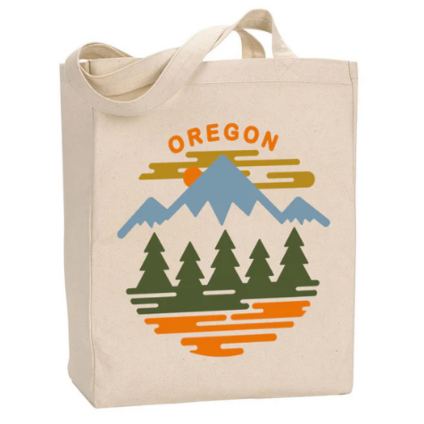Totes Oregon Fifty Mountain Ranges Market Tote