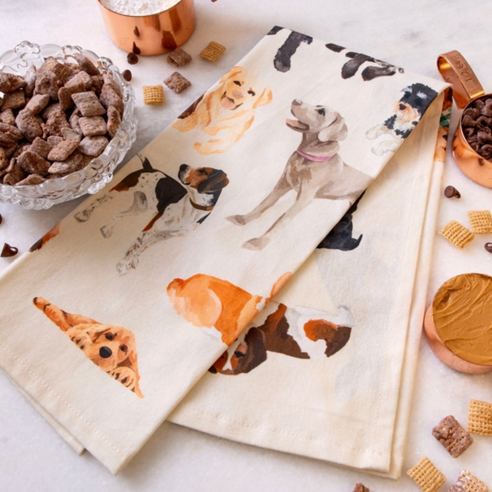 Tea Towels Furry Friends Tea Towel