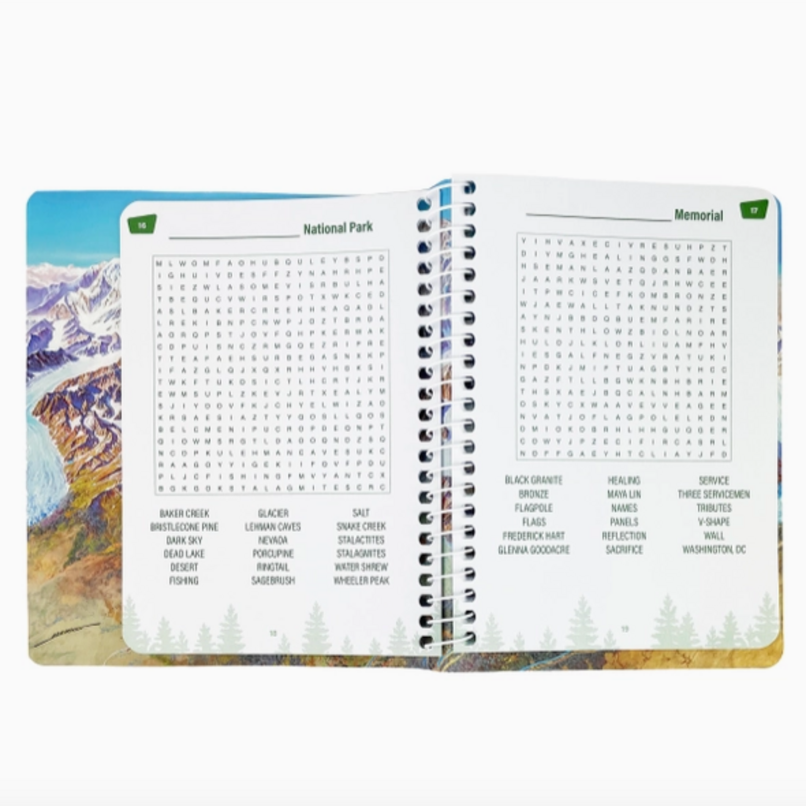 Word Search National Parks Word Search