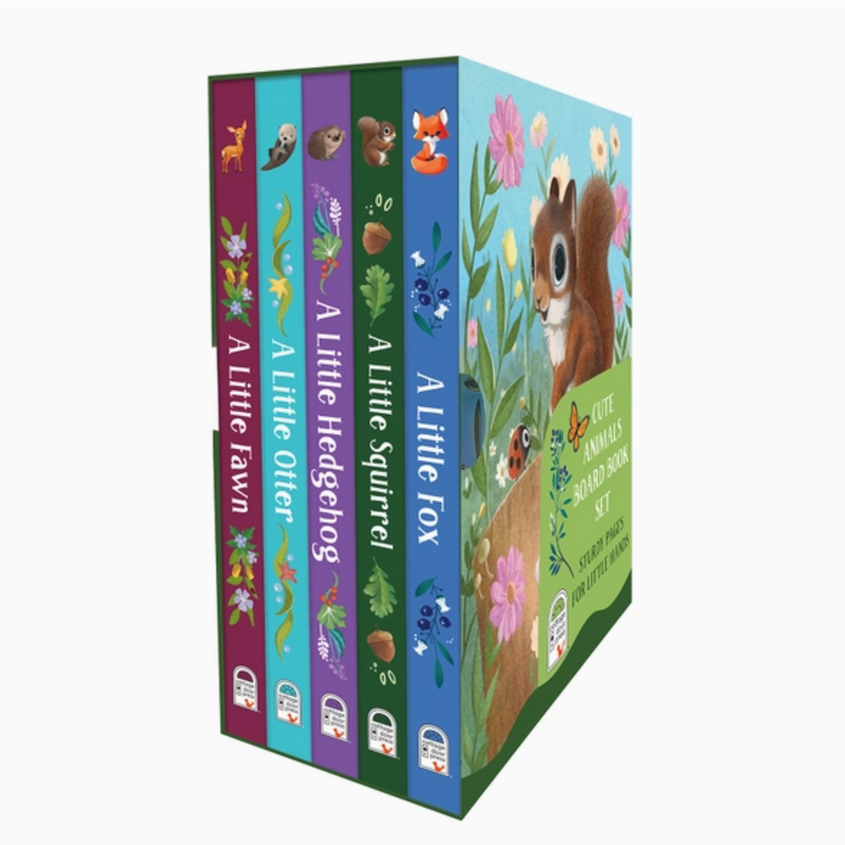 Books - Kids Cute Baby Animal Books Set of 5