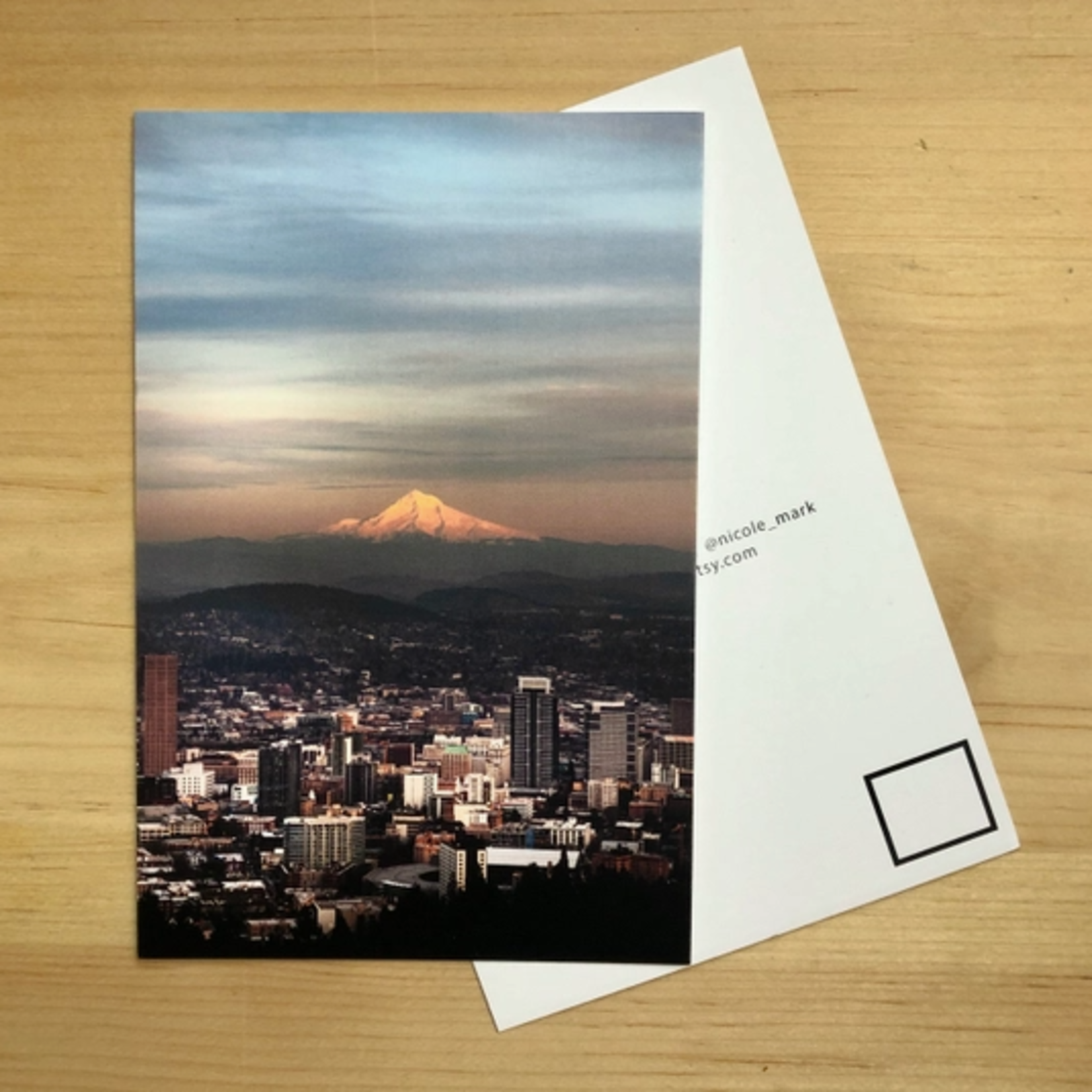 Postcards Portland Mount Hood Photo Postcard