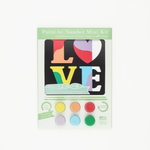 DIY Kits Pride LOVE Mini Paint-By-Number Kit