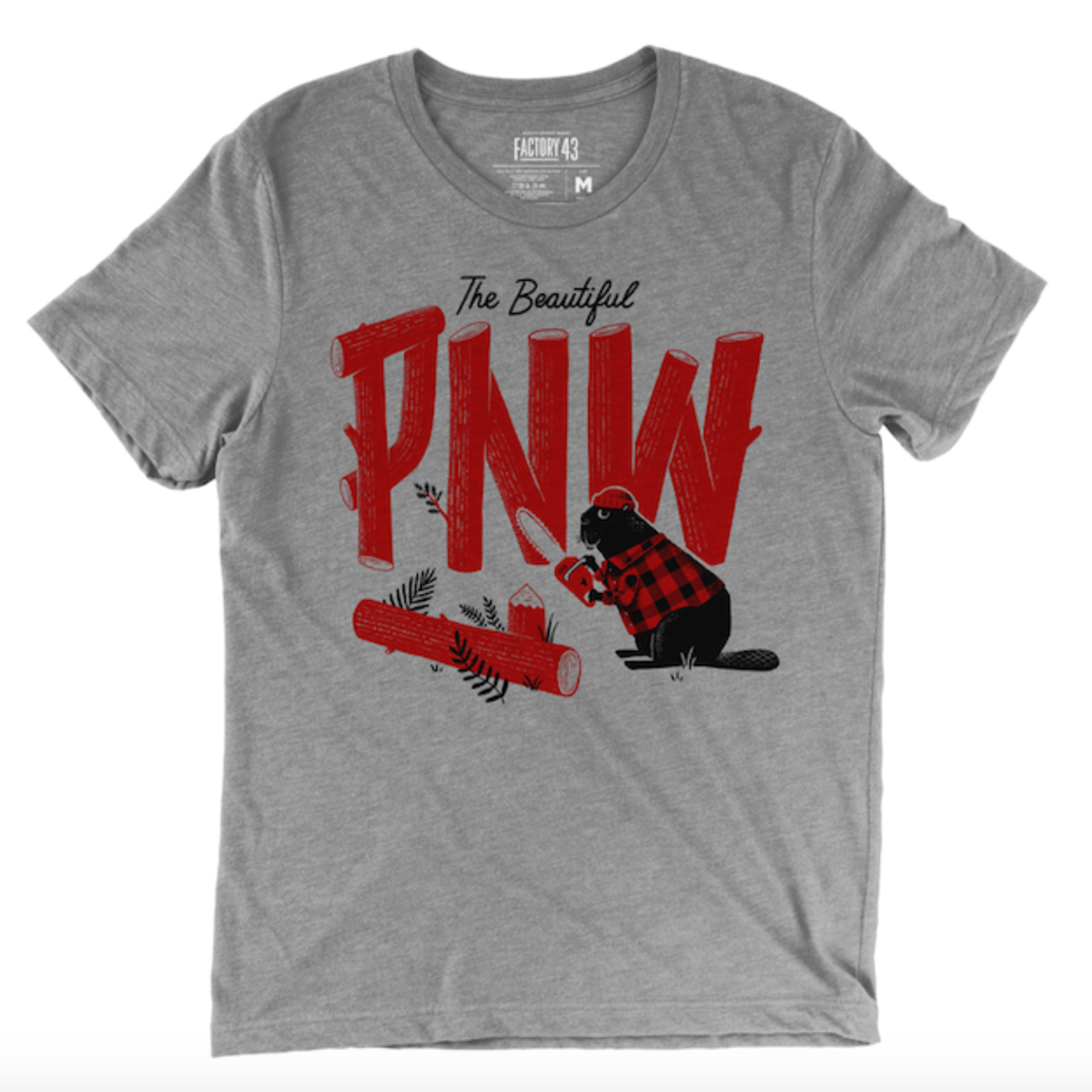 T-Shirts PNW Beaver Unisex Tee FINAL SALE