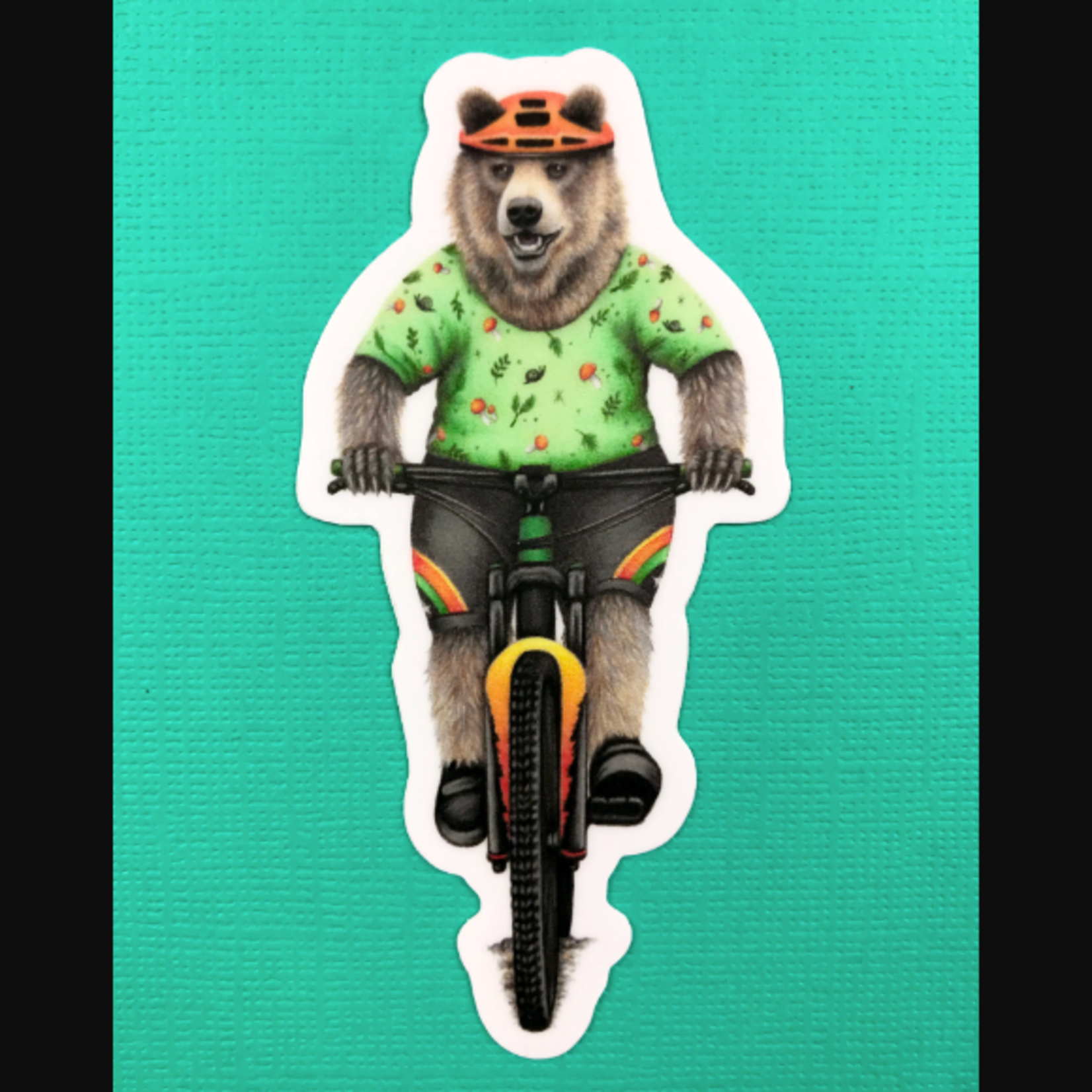 Stickers Mountain Bike Bear