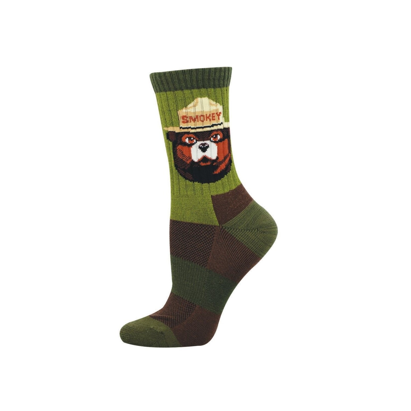 Socks Smokey Bear Portrait Wool Blend Socks
