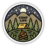 Stickers Camp Life