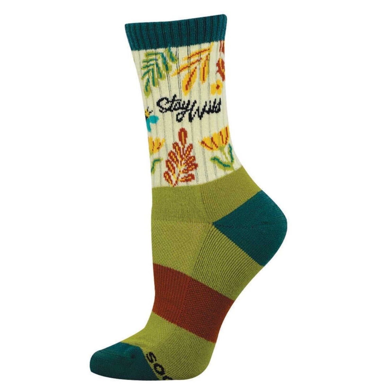 Socks Stay Wild Wool Blend Socks