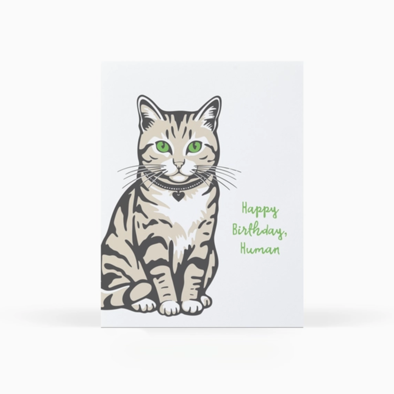 Greeting Cards - Birthday Happy Birthday Human Kitty