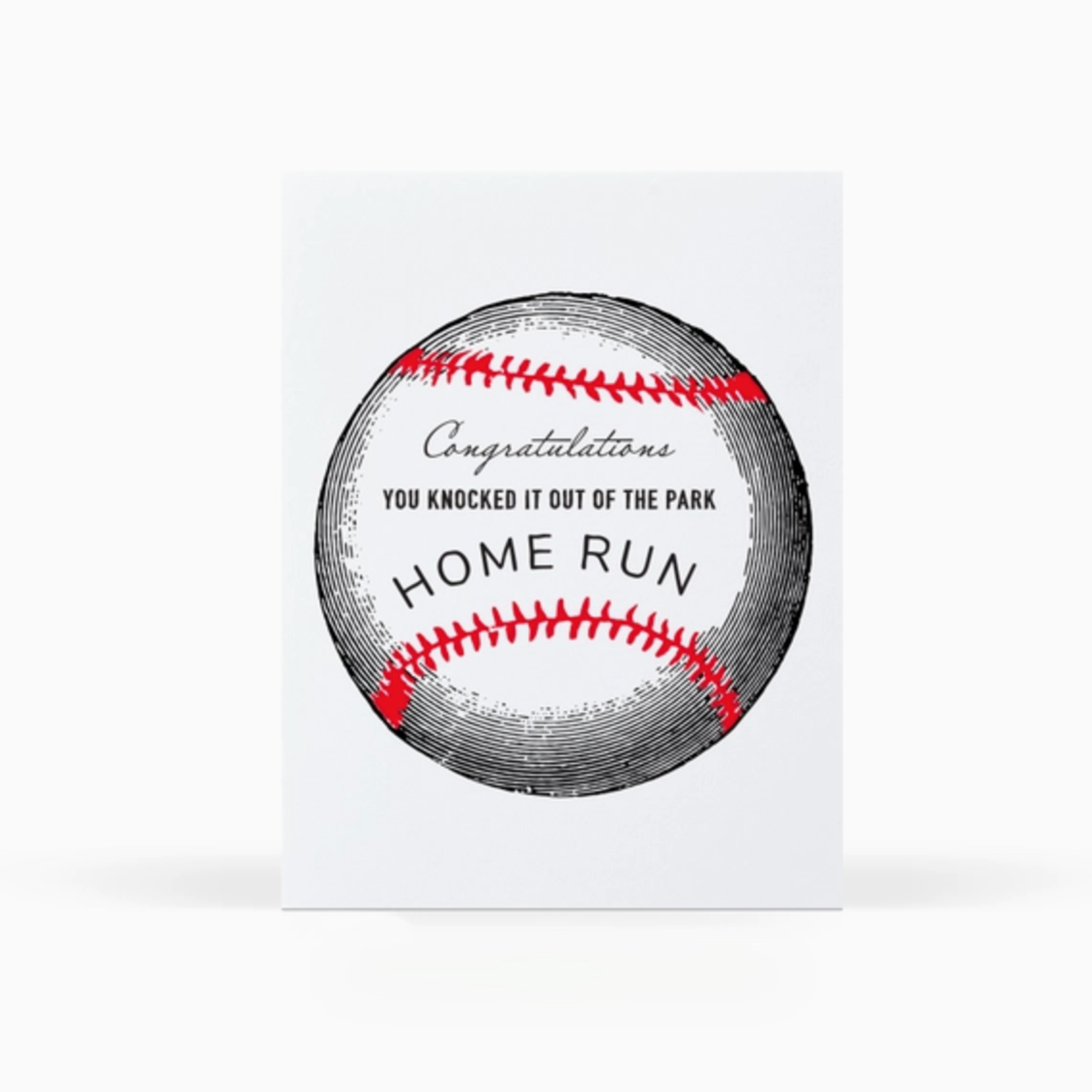 Greeting Cards - Congrats Baseball Home Run Congrats