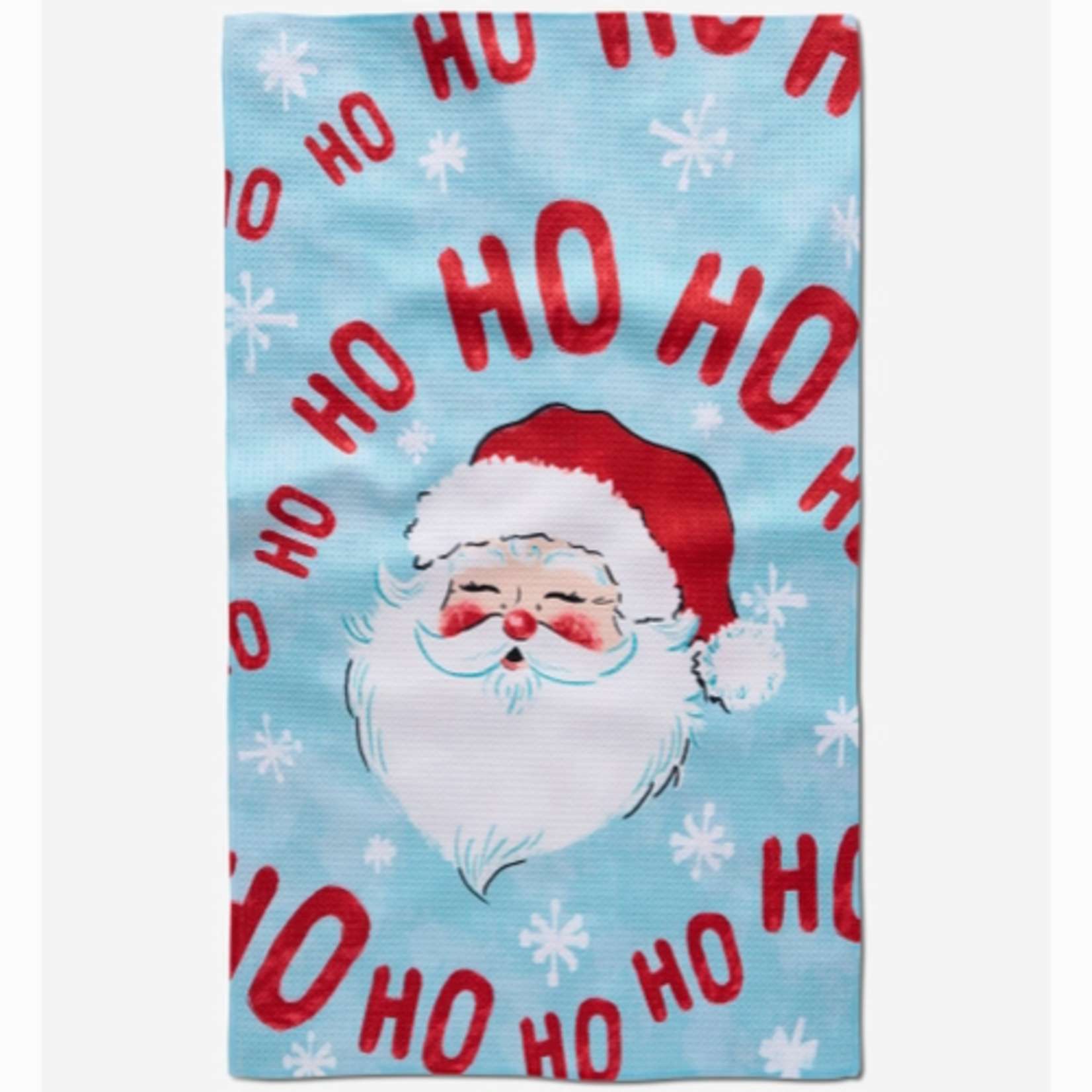 Tea Towels Merry Santa Claus Tea Towel