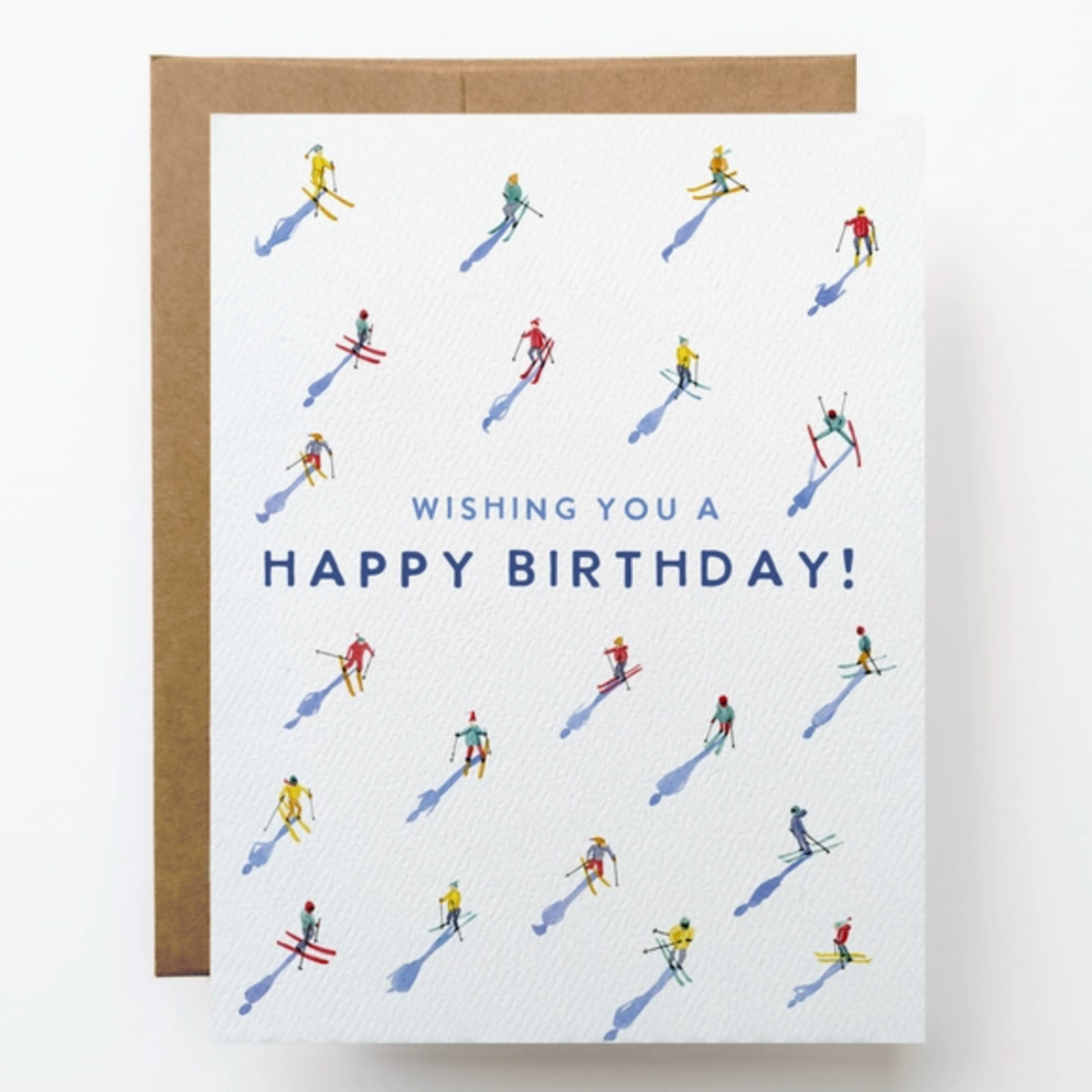 Greeting Cards - Birthday Skiing Birthday