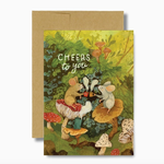 Greeting Cards - Birthday Mushroom Cheers Birthday