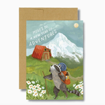 Greeting Cards - Birthday Adventure Raccoon Birthday