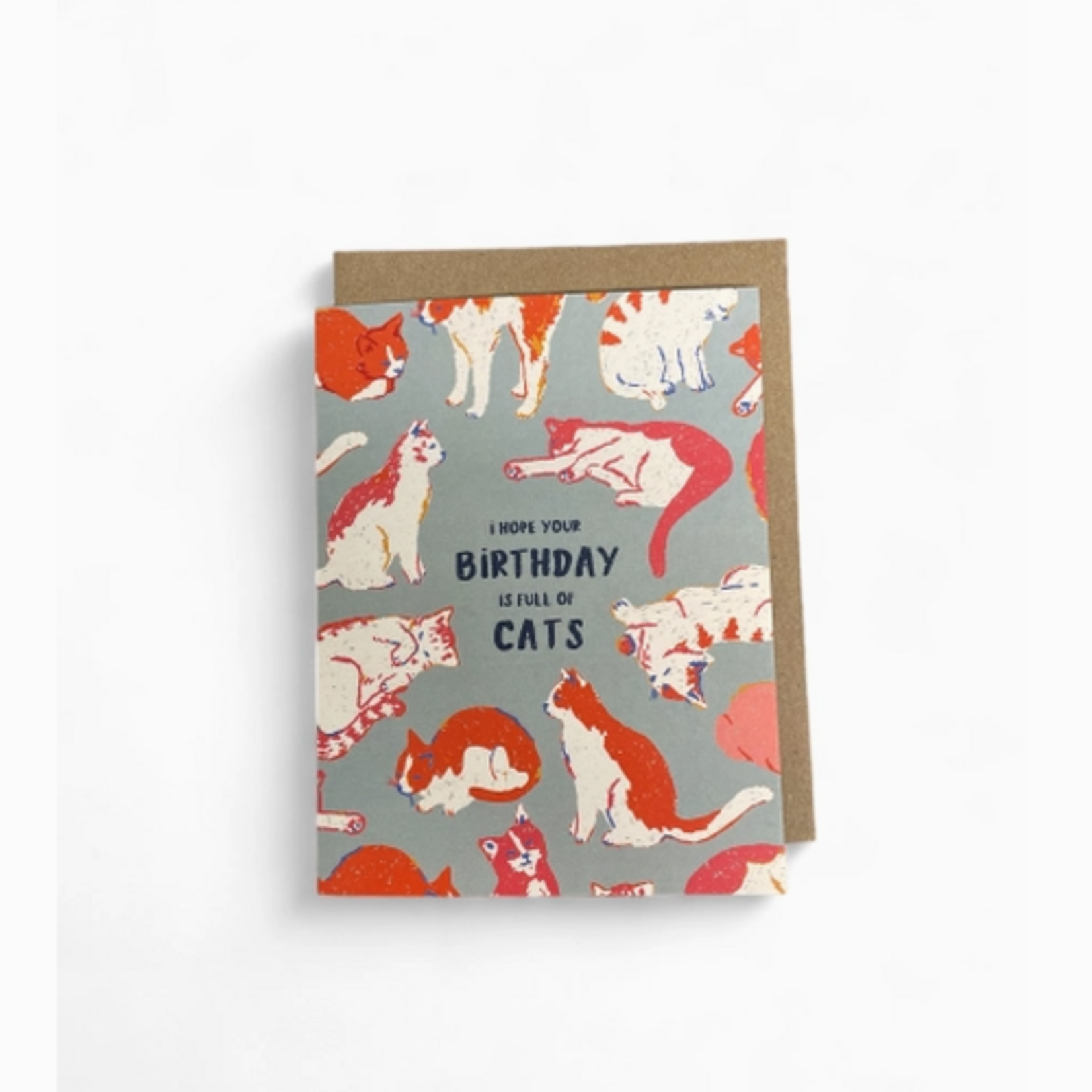 Greeting Cards - Birthday Birthday Full Of Cats