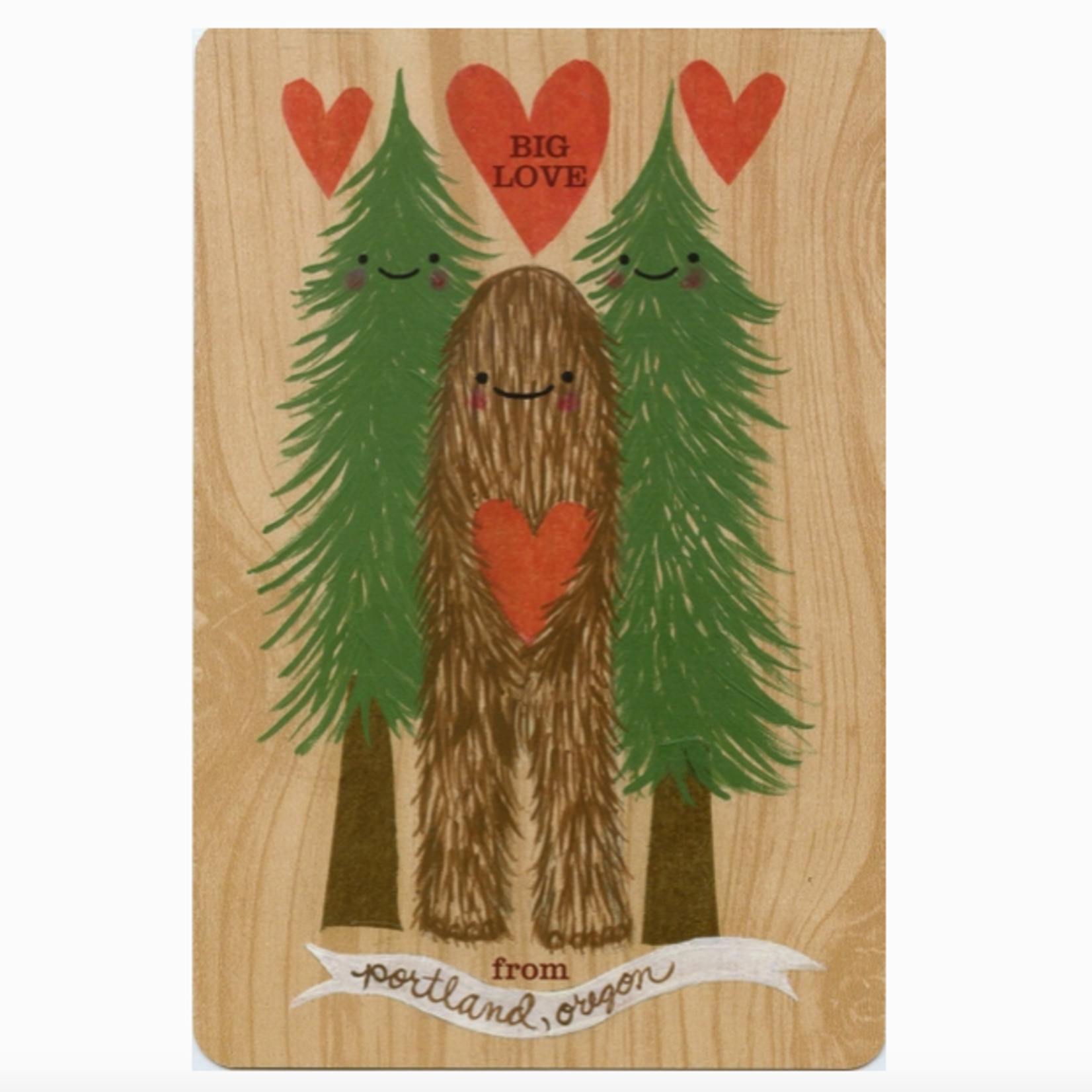 Postcards Big Love From Portland Postcard