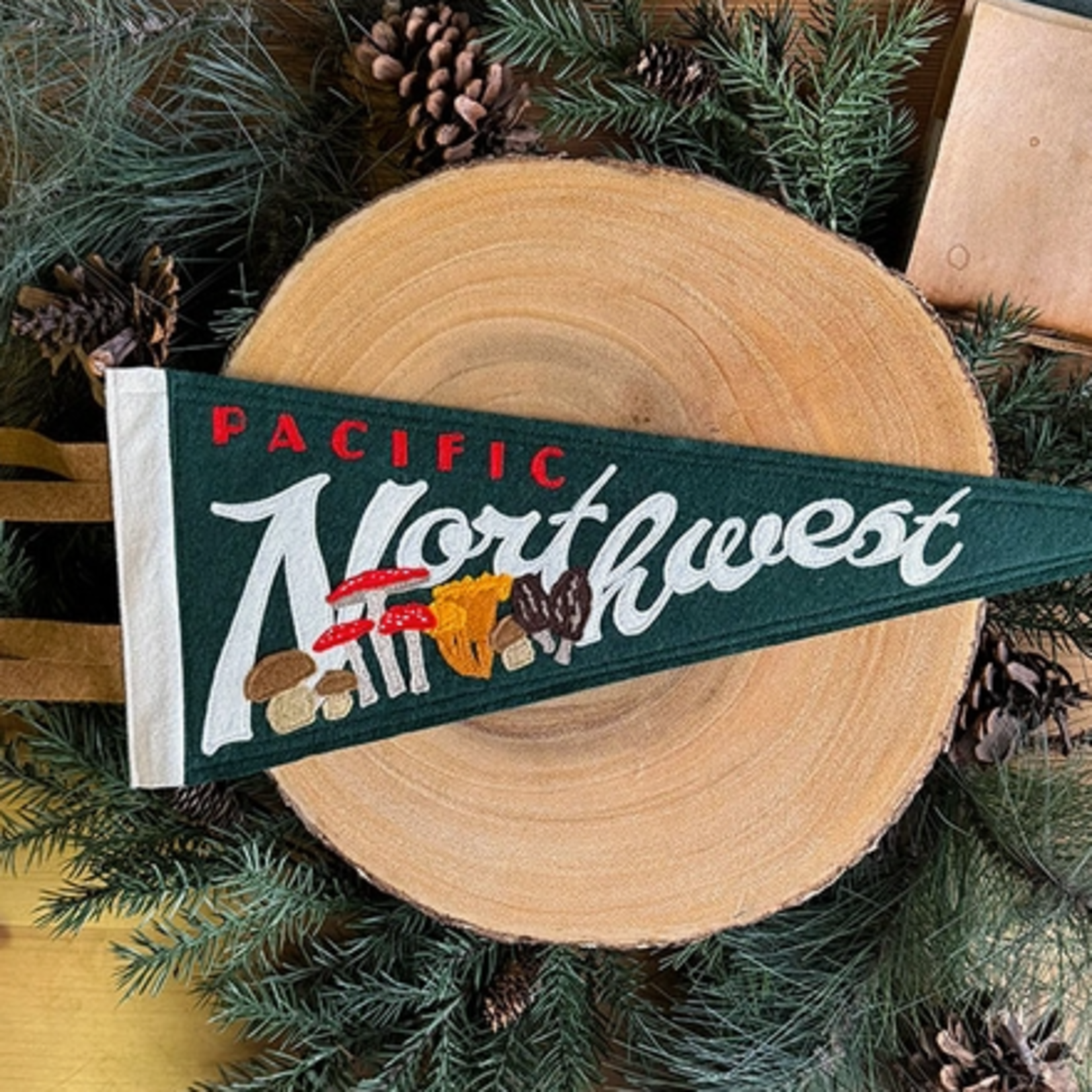 Pennants Pacific NW Mushroom Pennant