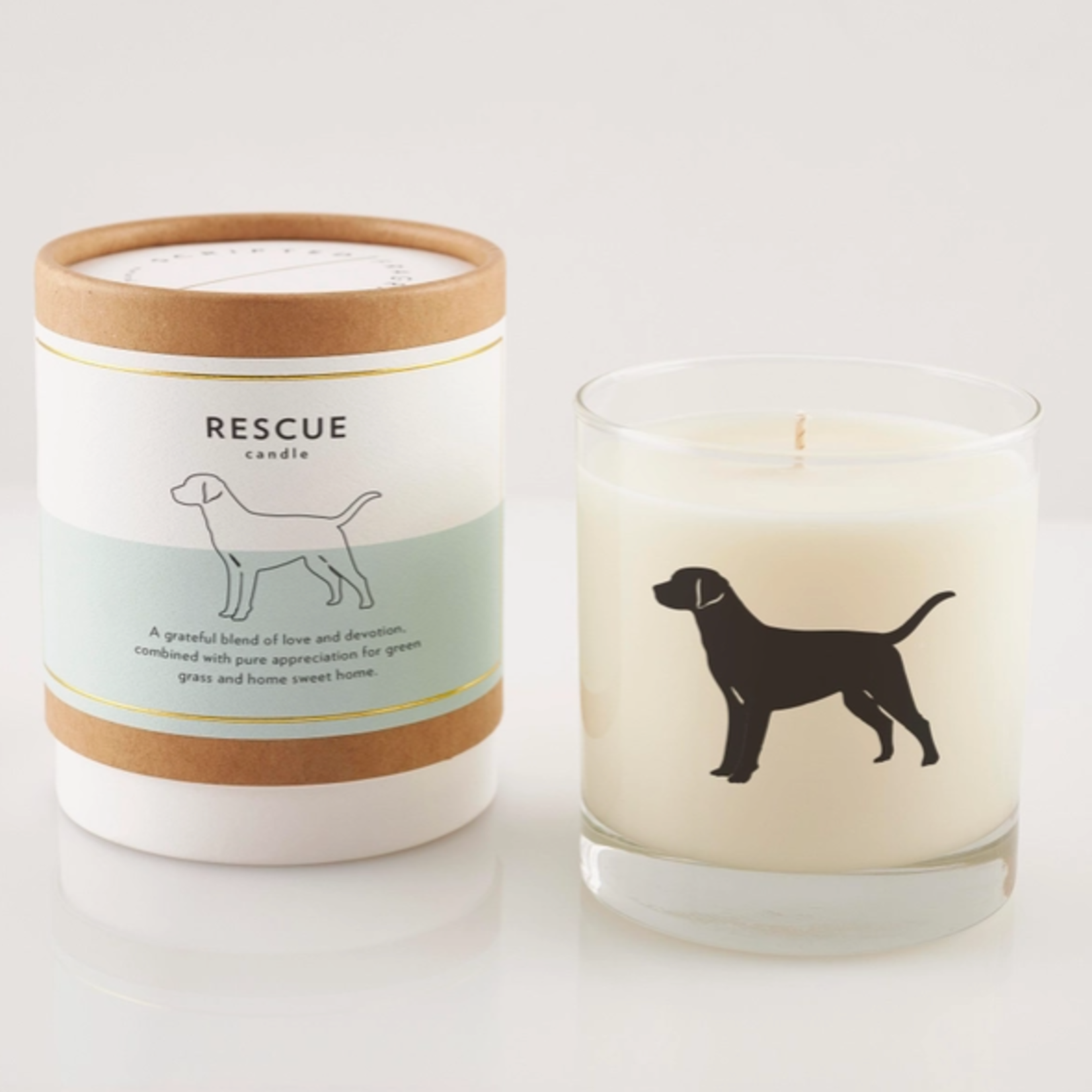 Scented Soy Candles Rescue Dog Candle