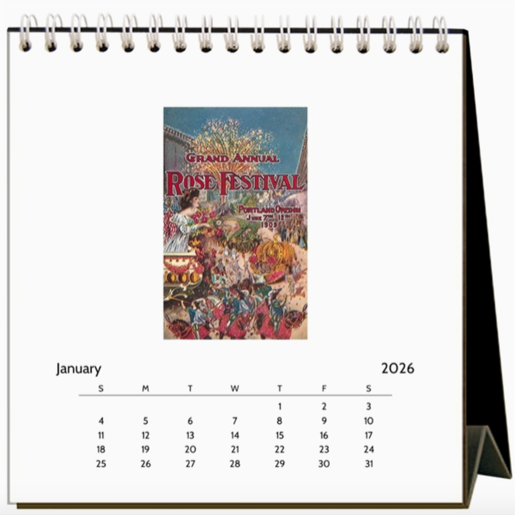 Calendars Portland 2026 Desk Calendar