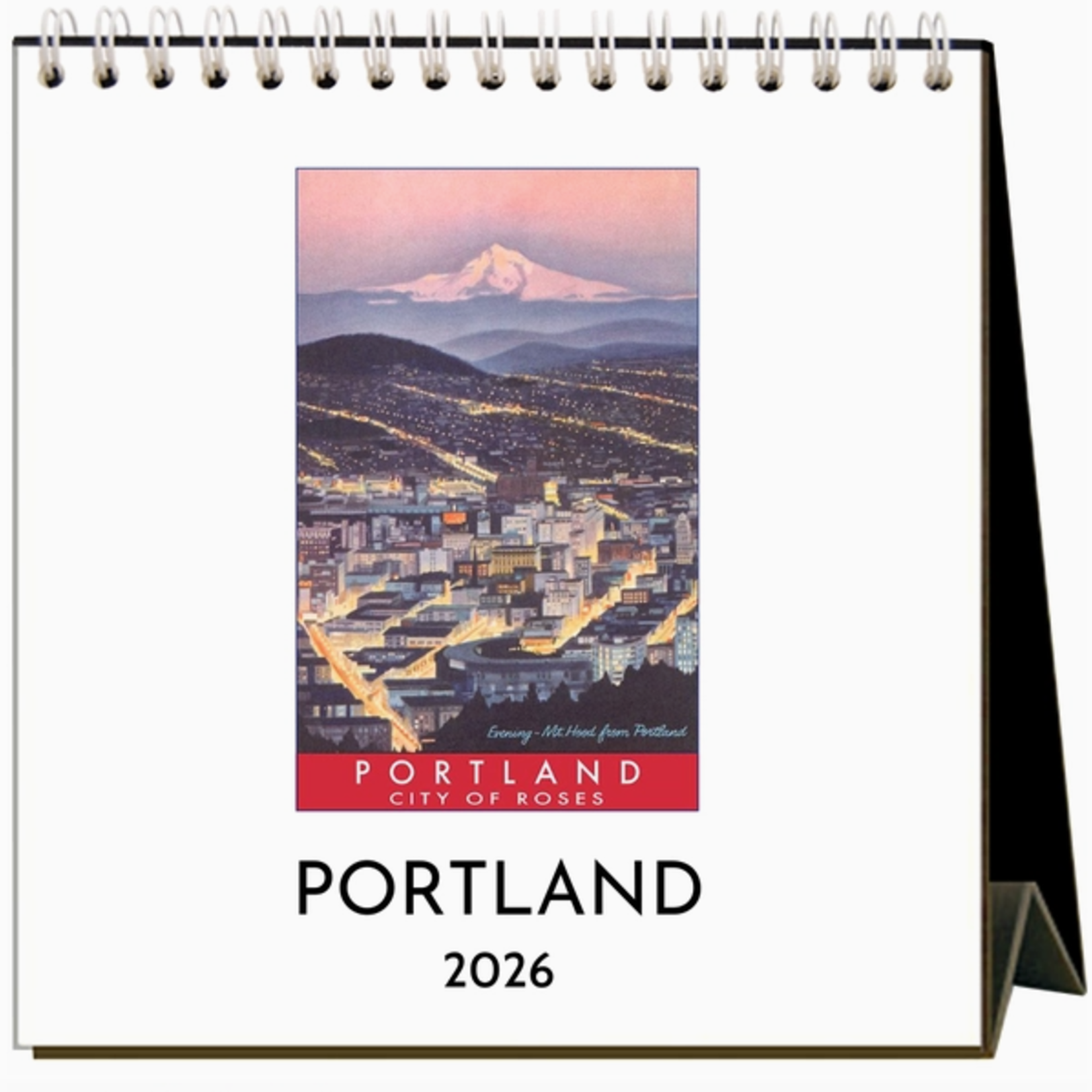 Calendars Portland 2026 Desk Calendar