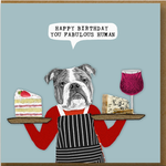 Greeting Cards - Birthday You Fabulous Human Birthday