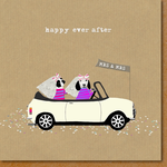 Greeting Cards - Wedding Mrs. & Mrs. Happy Ever After Wedding
