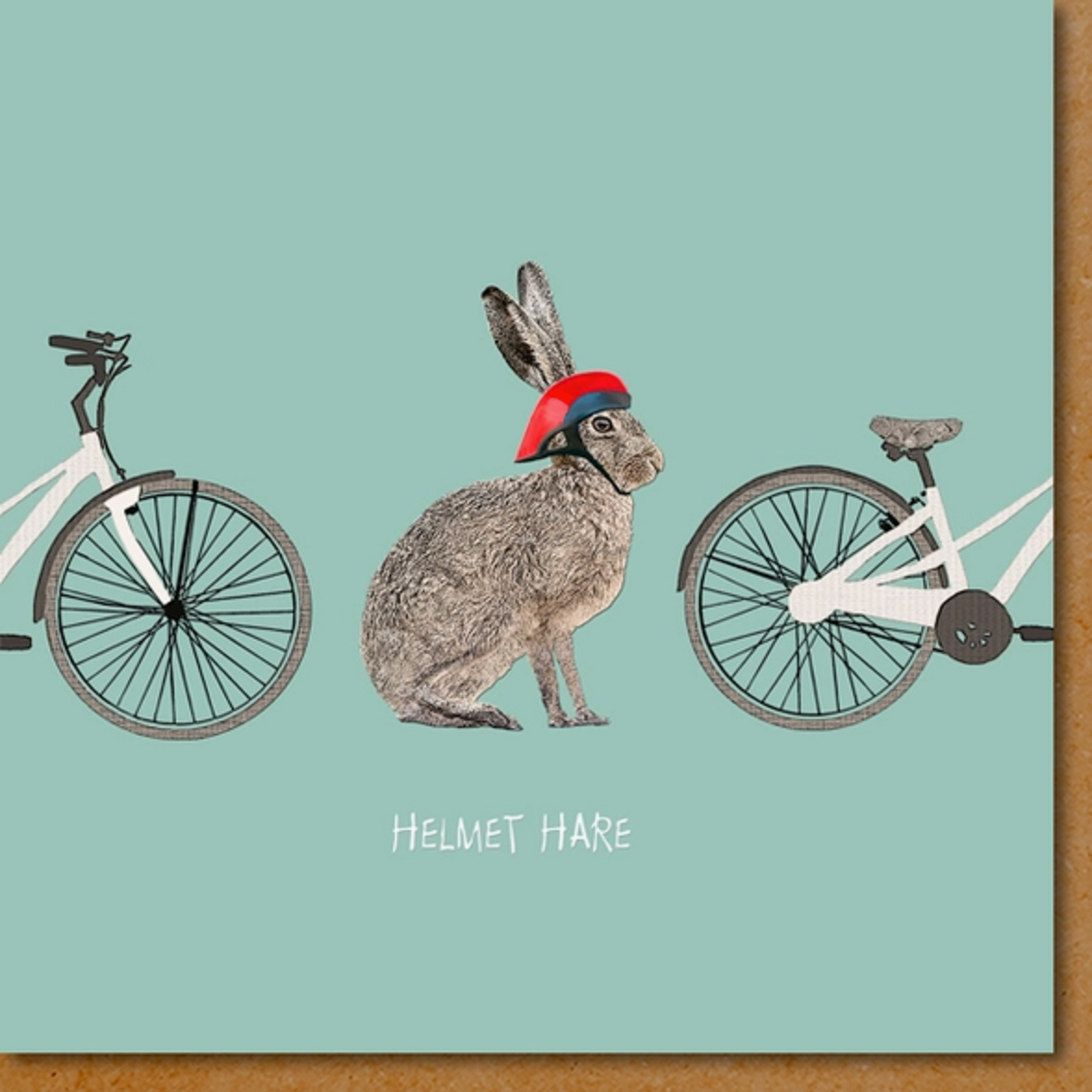 Greeting Cards - General Helmet Hare