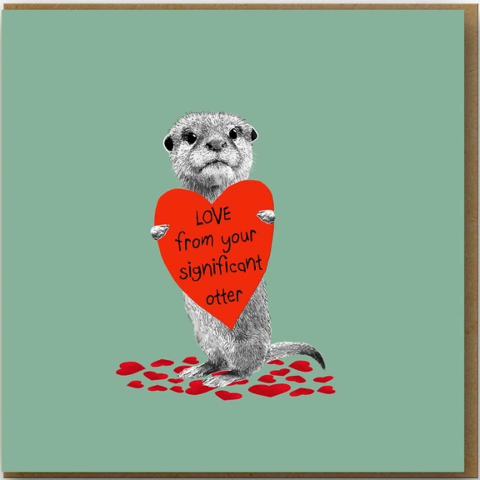 Greeting Cards - Love Love From Your Significant Otter