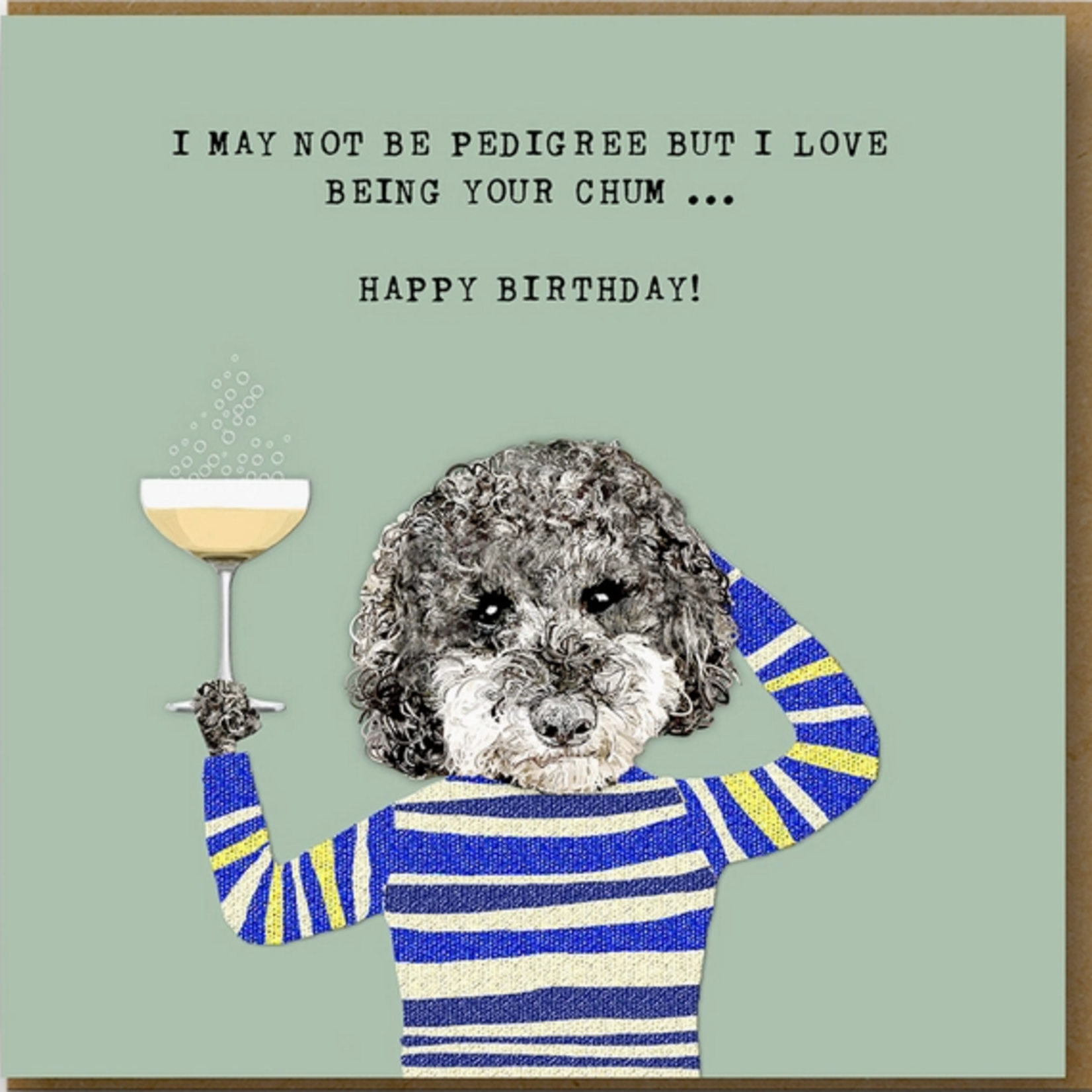 Greeting Cards - Birthday Love Being Your Chum Birthday