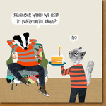 Greeting Cards - Birthday Party Until Dawn Birthday