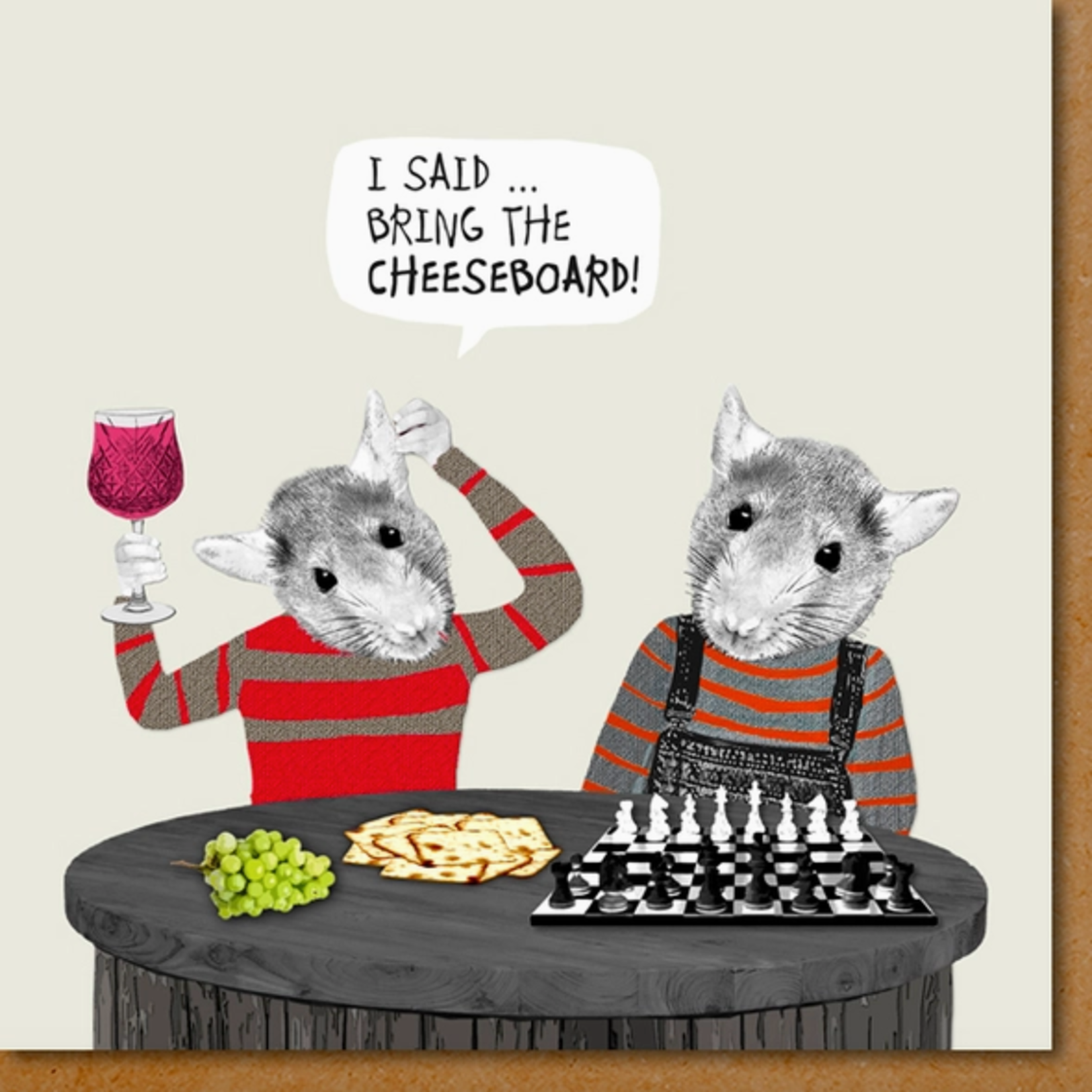 Greeting Cards - General Bring The Cheeseboard