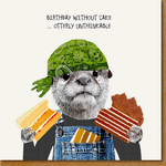Greeting Cards - Birthday Otterly Unthinkable Birthday