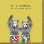 Greeting Cards - Birthday We've Been Briefed Birthday