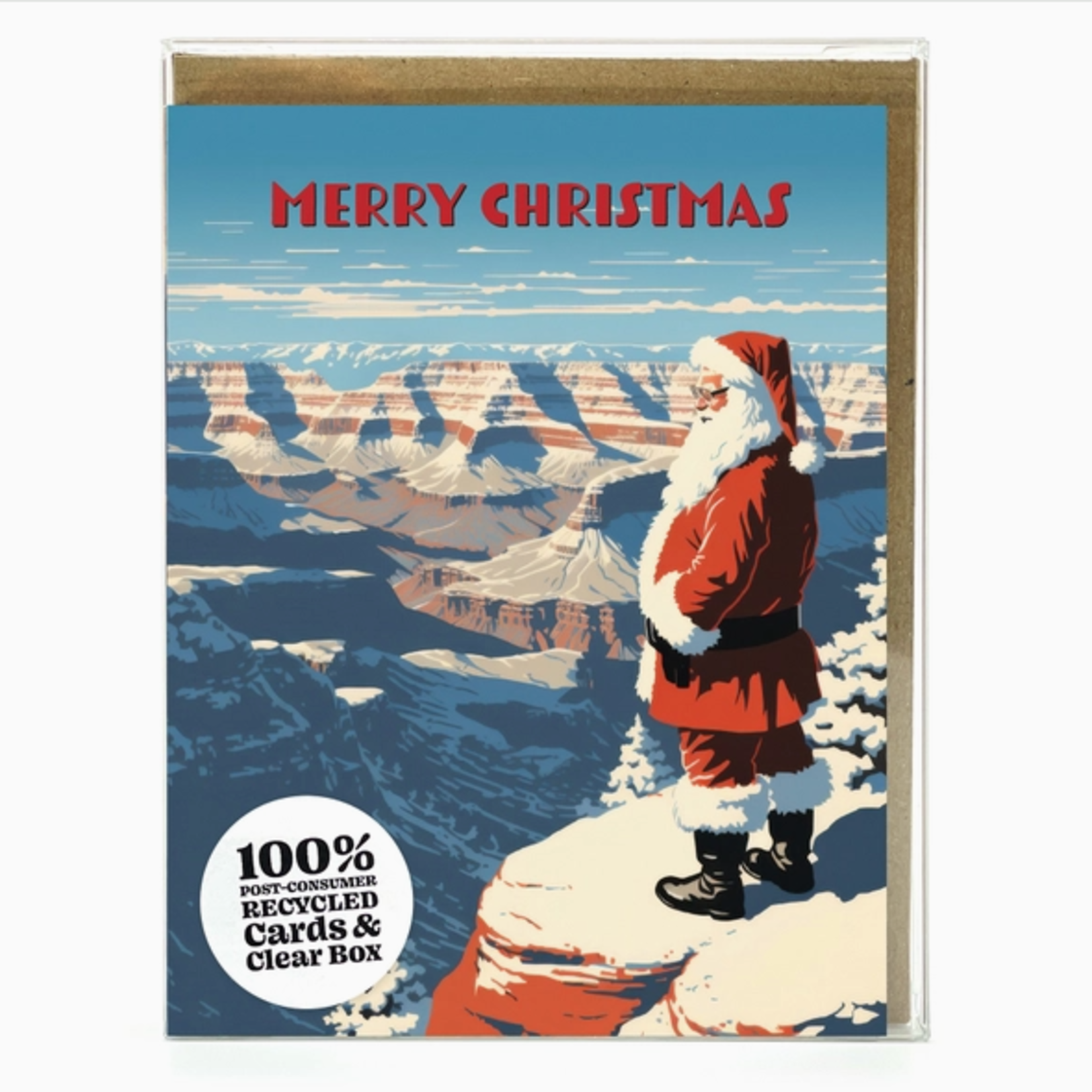 Greeting Cards - Boxed National Parks Santa Box of 8