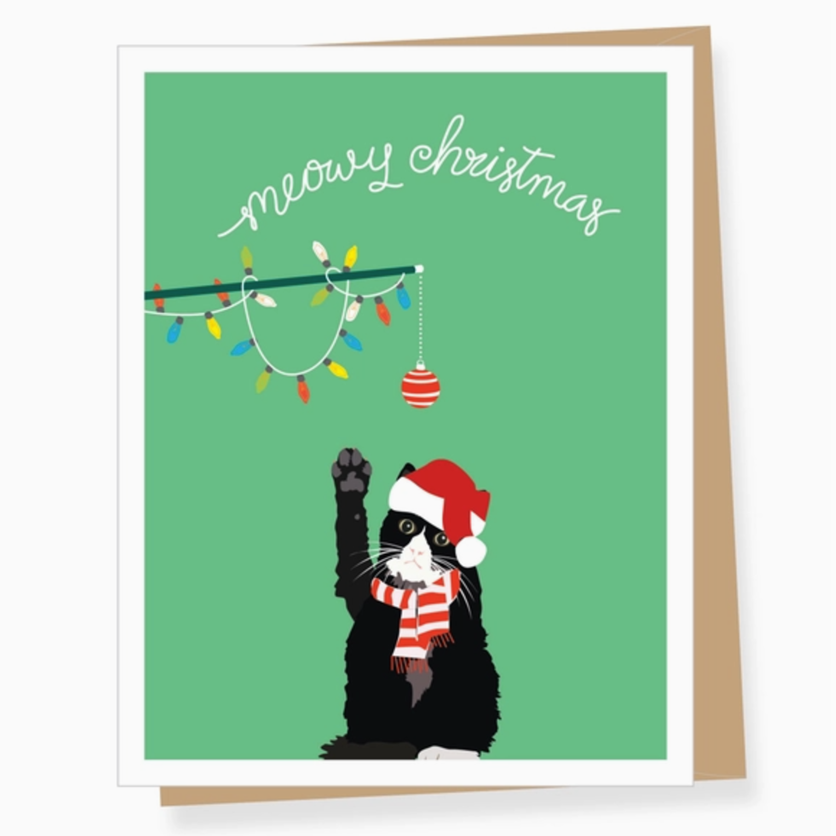 Greeting Cards - Christmas Meowy Christmas