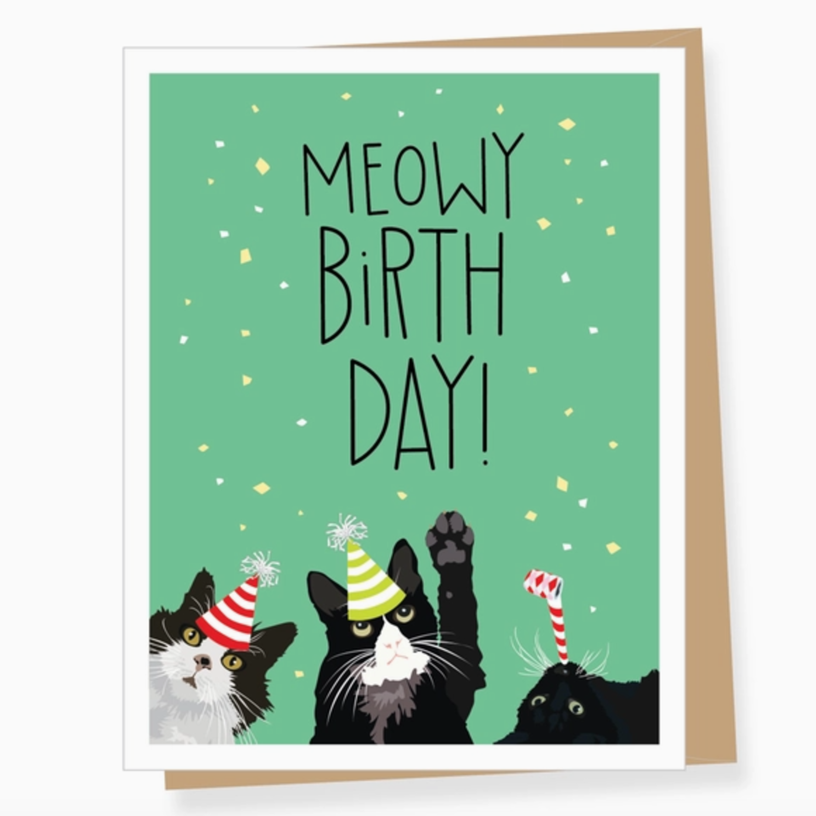 Greeting Cards - Birthday Meowy Birthday Cats