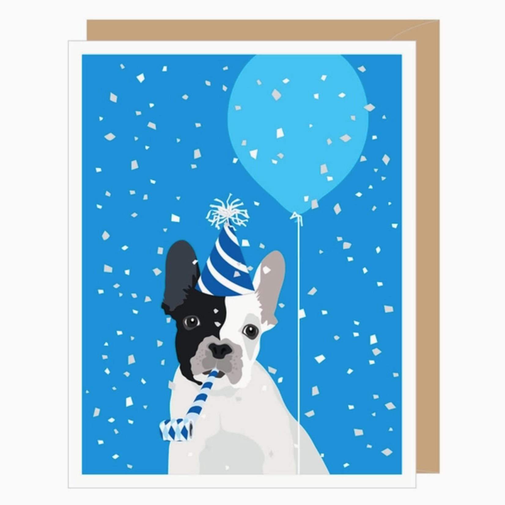 Greeting Cards - Birthday Frenchie Balloon Birthday