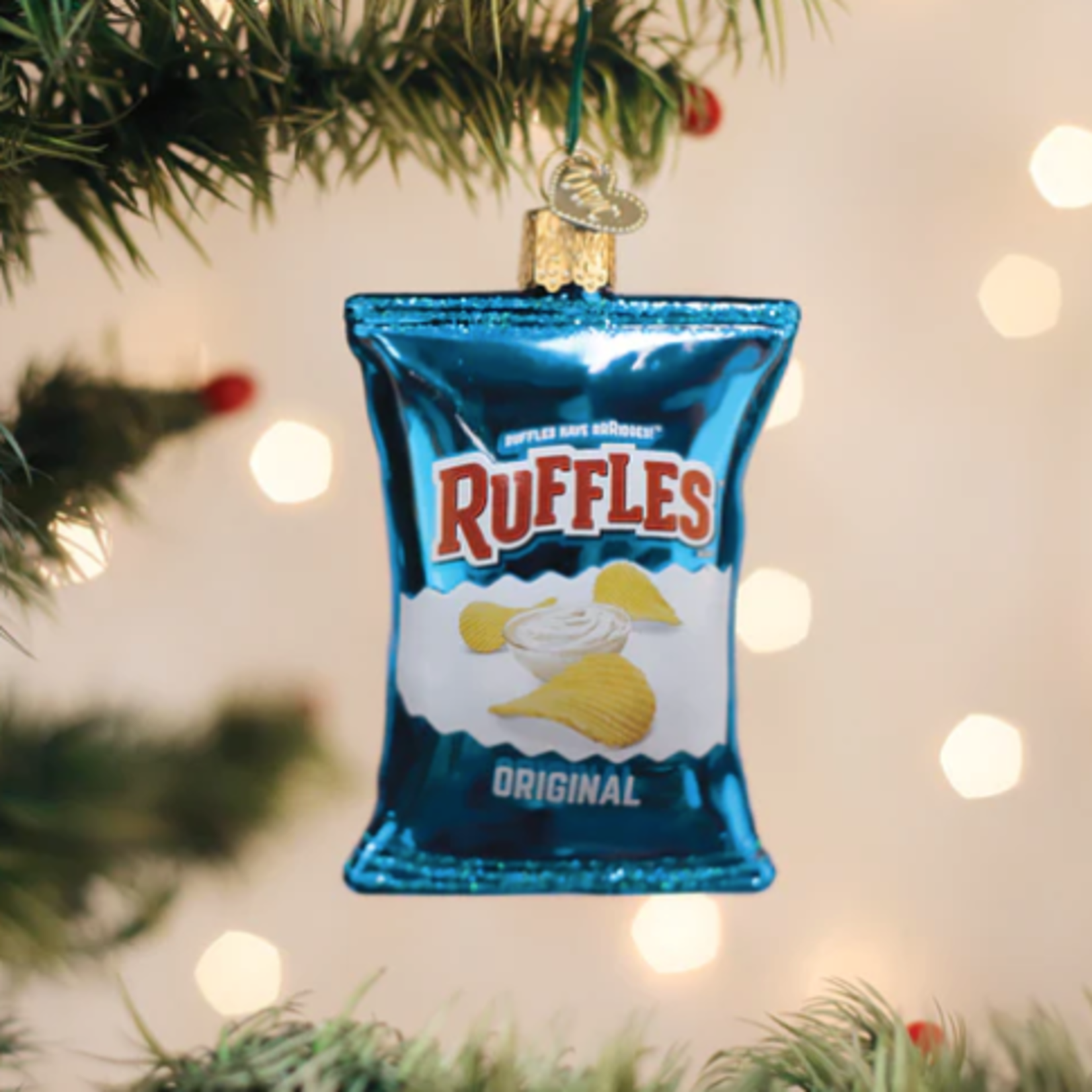 Ornaments Ruffles Potato Chips Ornament
