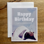 Greeting Cards - Birthday Out Of Hibernation Birthday