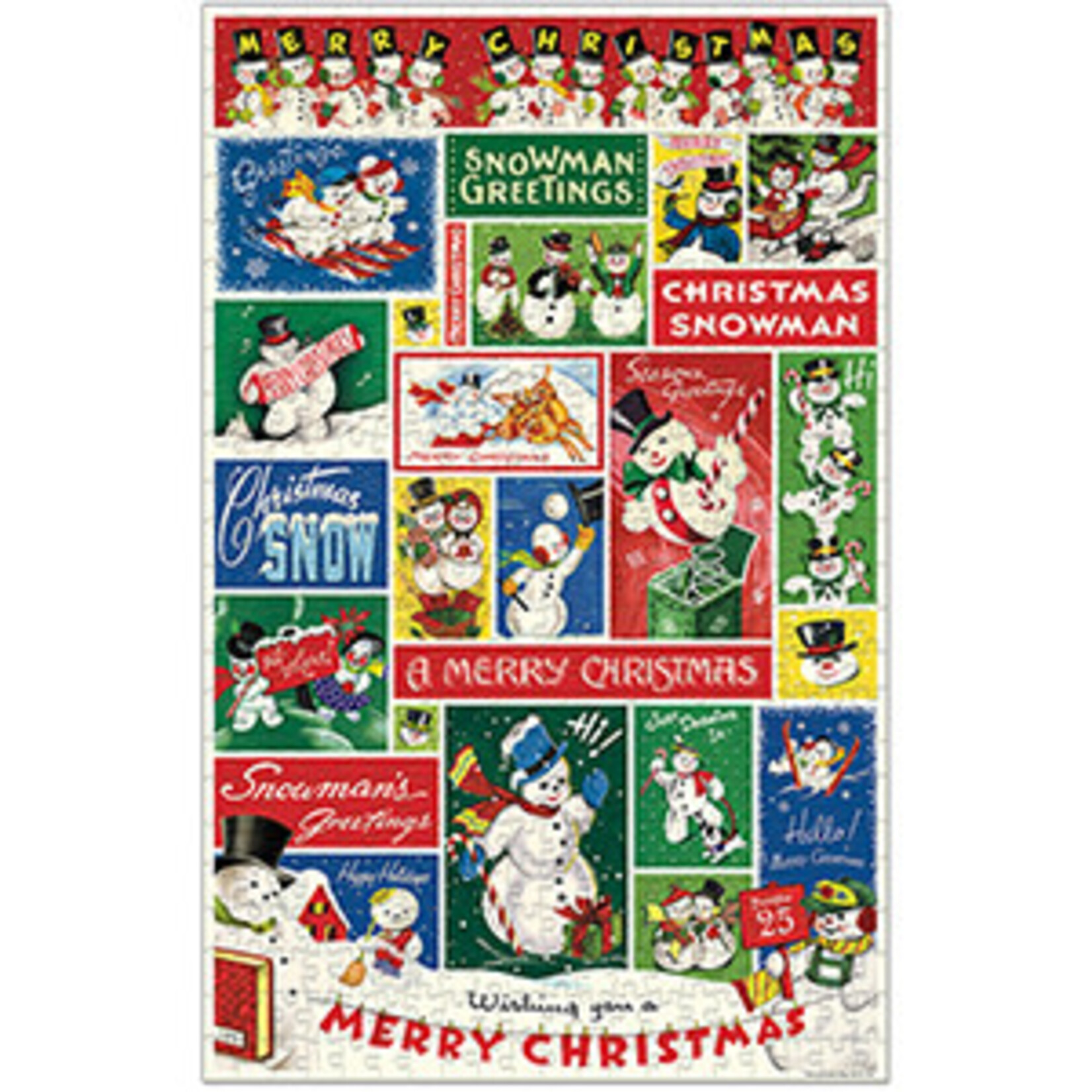 Puzzles Christmas Snowman Puzzle